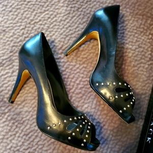 Studded White House Black Market heels